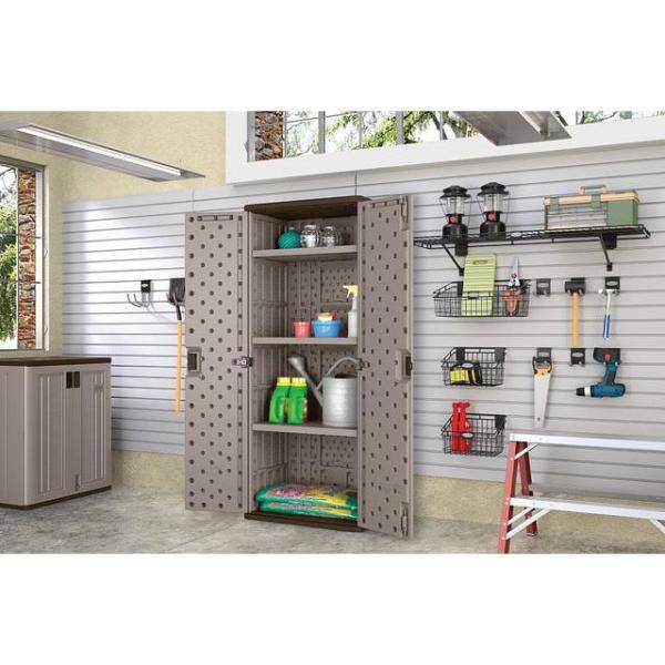 Resin Freestanding Garage Cabinet R666738