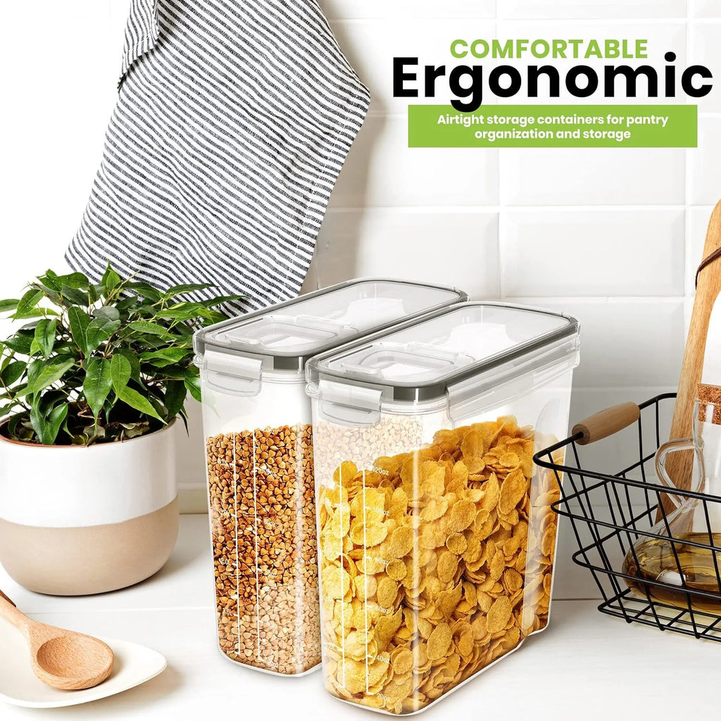 Airtight Plastic Food Storage Containers with Lids W9086