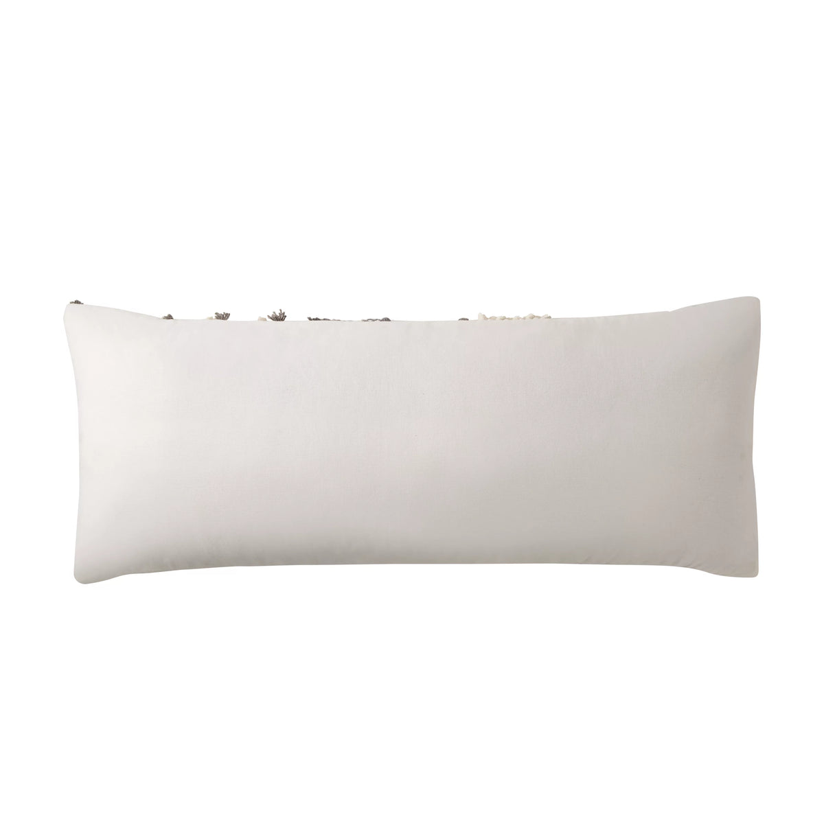 Gray Oversized Oblong 14" x 36" Pillow X8378