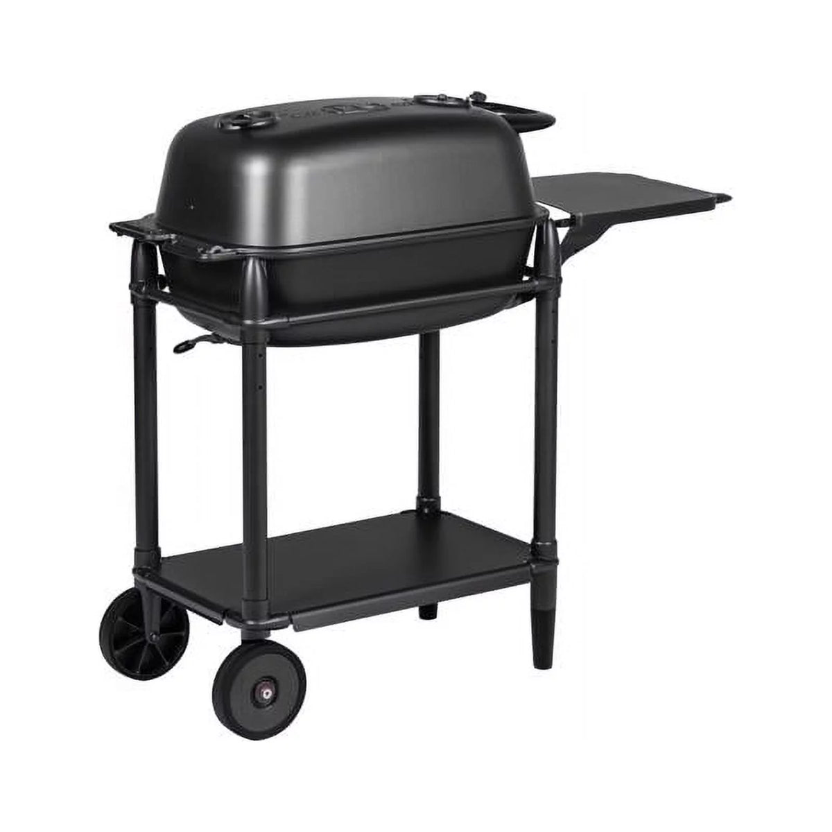 22 in. Black Charcoal Grill and Smoker E10904