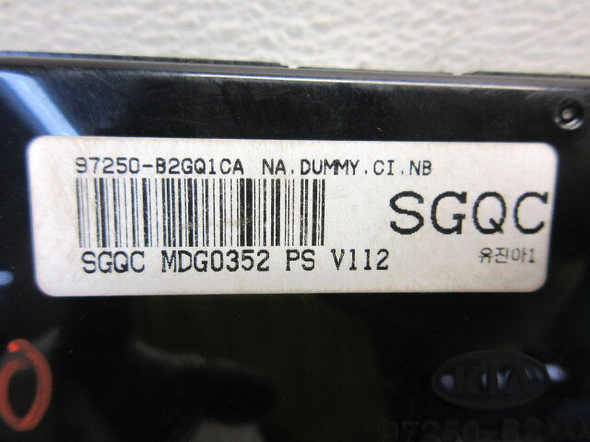Pre-Owned Kia Soul Heat A/C Temperature Control Unit X321380