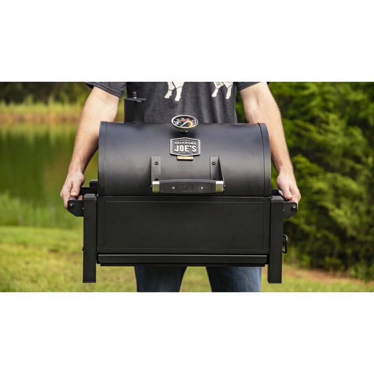 Portable Tabletop Steel Charcoal Grill E547
