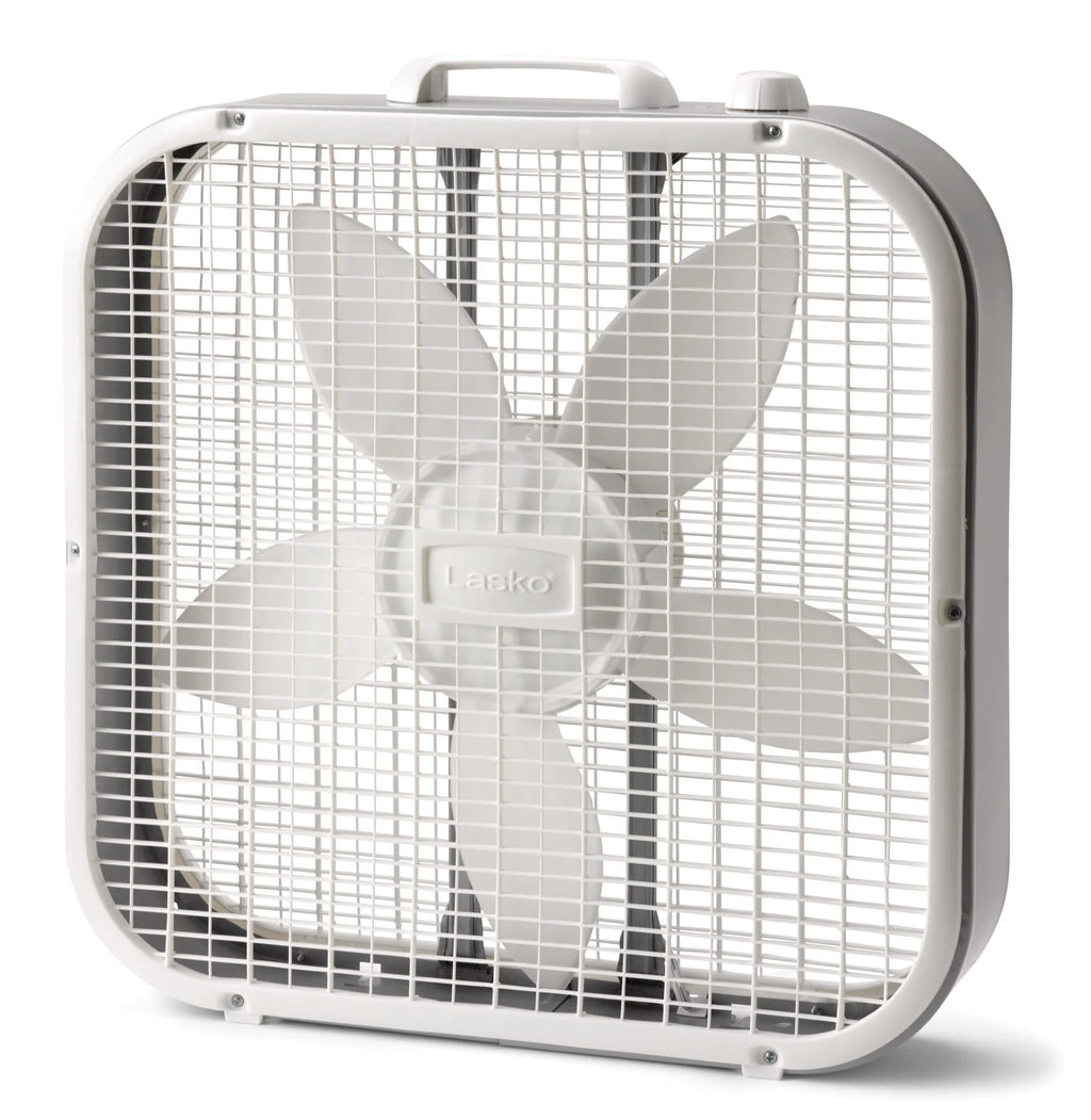 20 Box Fan with 3 Speeds, White W12023