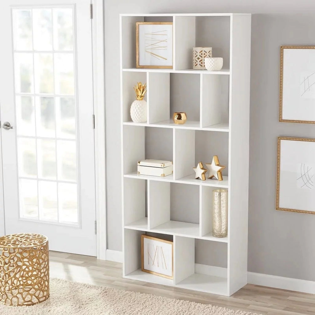 12 Cube Espresso Bookcase J295