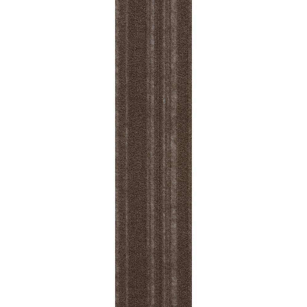 Espresso Carpet Tile Planks O709971