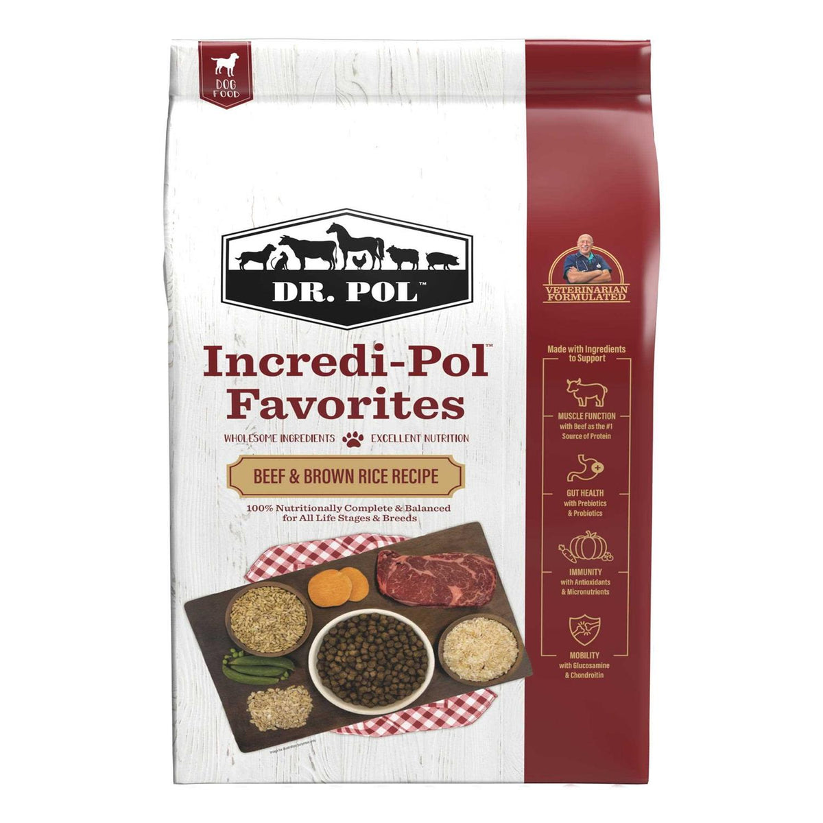Beef & Brown Rice Dog Food Y299631