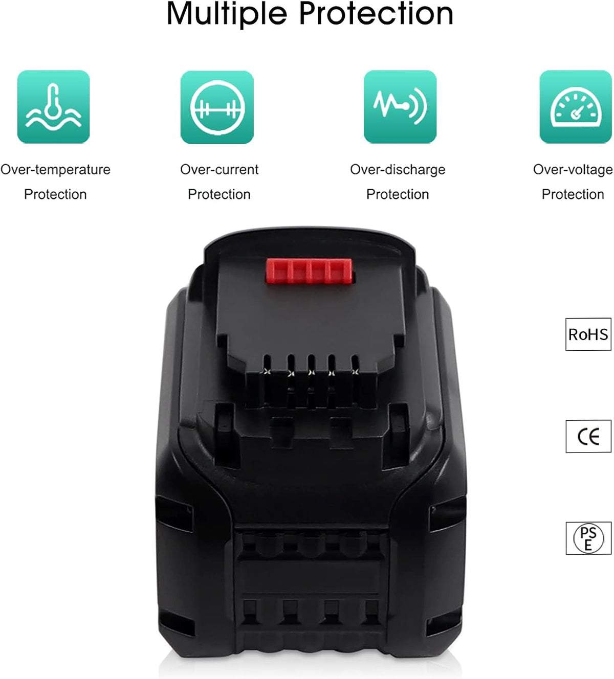 Replacement Battery Pack of 2 for Cordless Power Tools Z185
