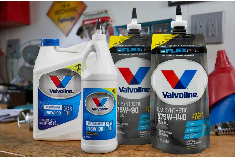 SAE 75W-140 Full Synthetic Gear Oil 1 QT Case of 4 M3578
