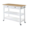 Butcher Block Top Kitchen Cart C2134