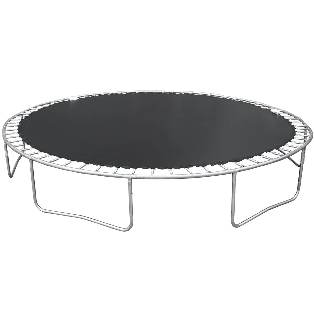 14 FT Trampoline with Safety Enclosure Net, Basketball Hoop and Ladder A666175