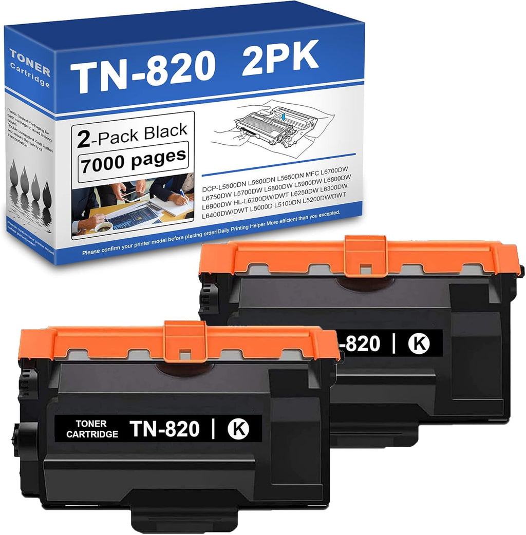 2 Pack Black Toner Cartridge T95468