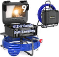 512Hz Sonde Self-Leveling 9" HD Screen DVR Sewer Camera A444759