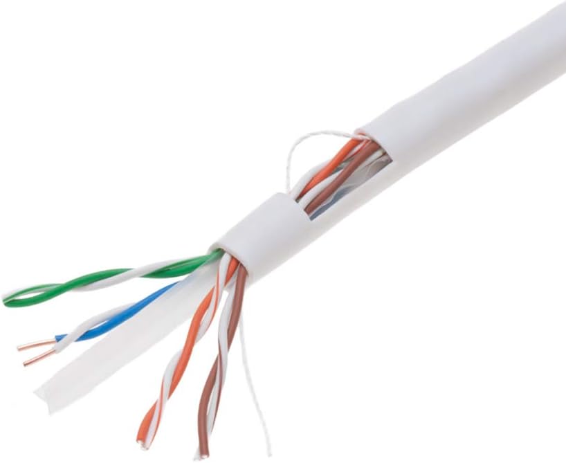 1000ft CAT6 Solid Ethernet LAN UTP 23AWG Network Cable (Gray) X556