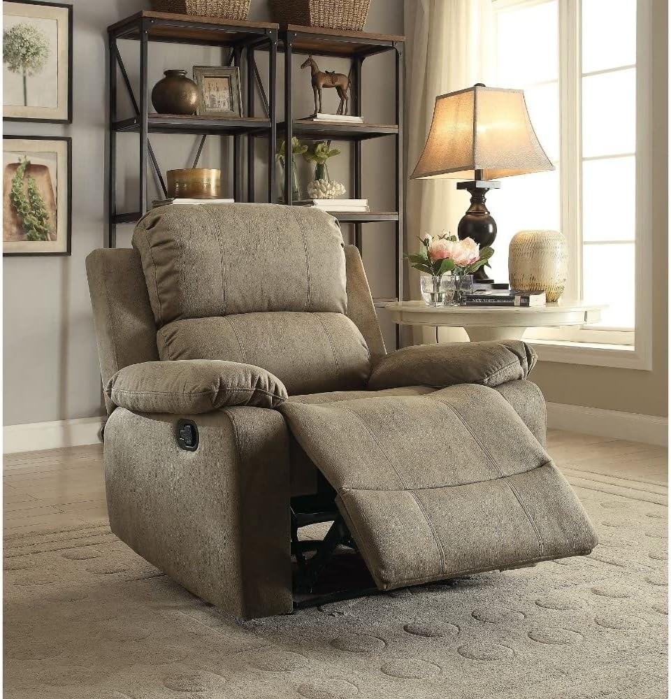 Brown Metal Recliner Q235