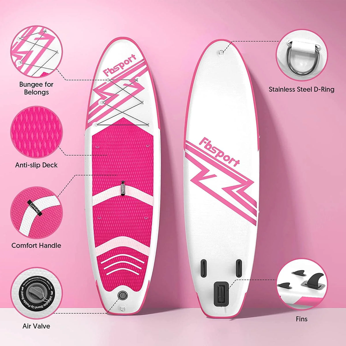 Mint Green Inflatable Paddle Board W23719