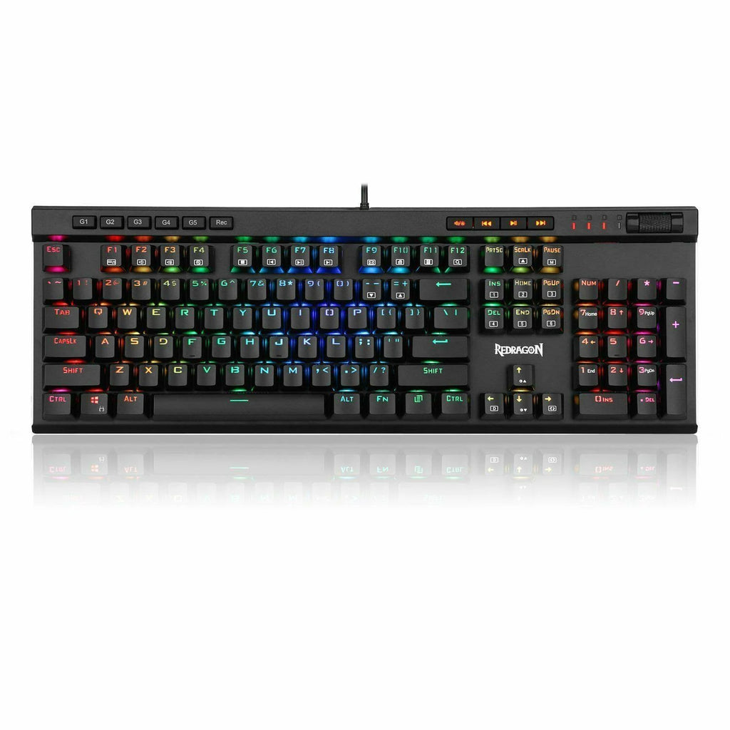 RGB LED Backlit Mechanical Gaming Keyboard 104 Key P6728