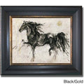 Framed Canvas (Black/Gold) C9901