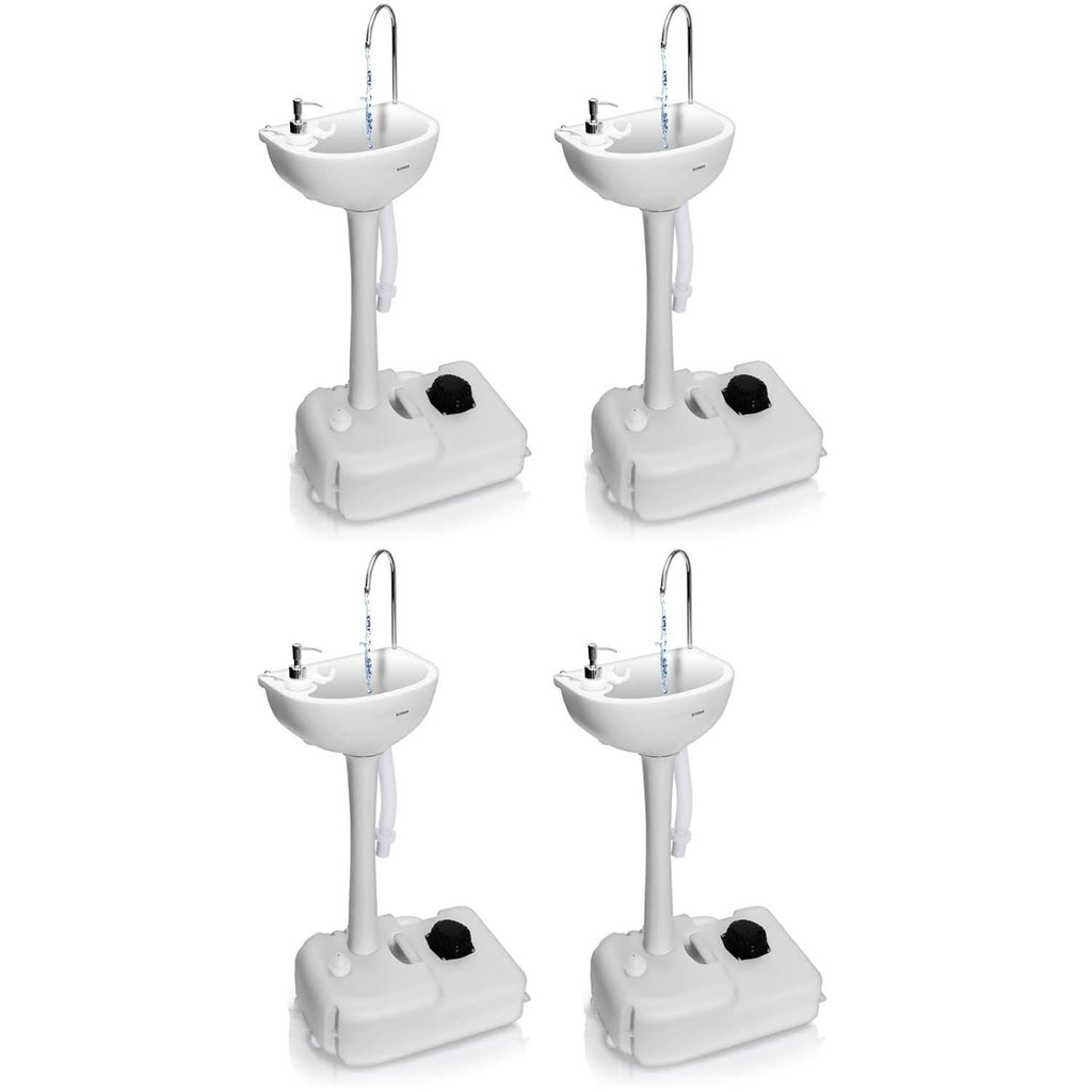 Portable Hand Wash Sink Stand 4 Pack R408556
