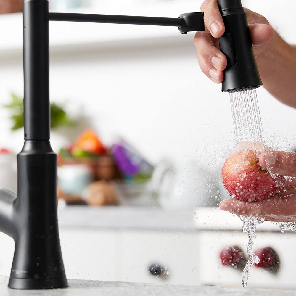 Steel Optic Kitchen Faucet H500