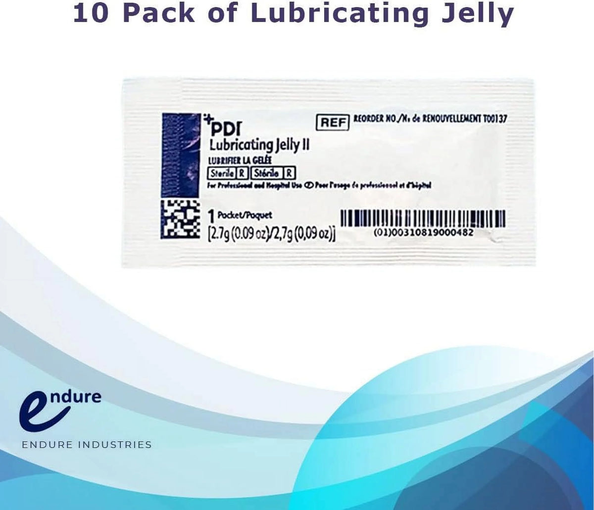 Naso Airway Tube with Lubricating Jelly, Box of 10 (28 FR) R25215