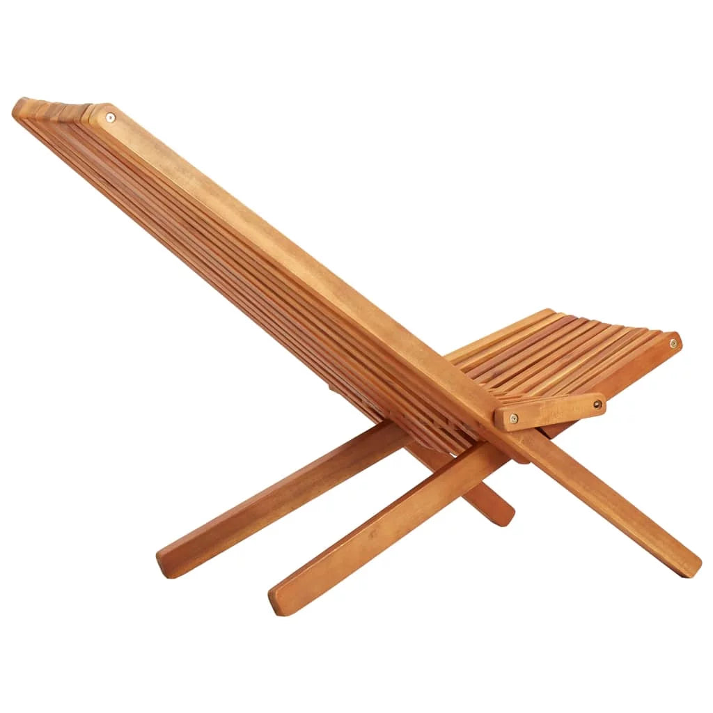 Acacia Wood Folding Sun Lounger L640300