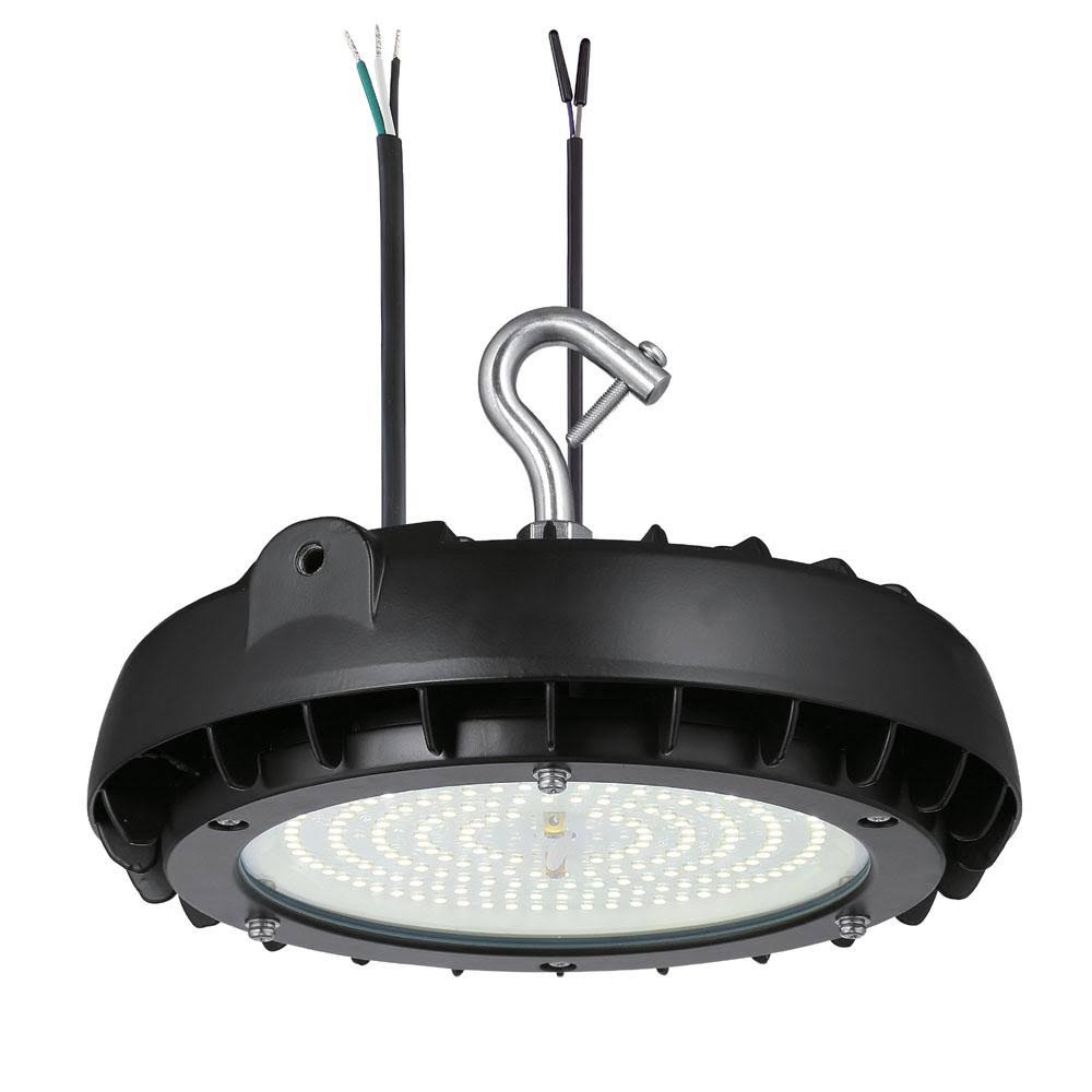 9 in. Black Integrated LED High Bay Light 5000K A3010