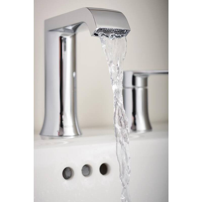 8 in. Widespread Double Handle Bathroom Faucet in Chrome 2-Pack J768194
