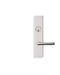 Satin Chrome Mortise Lock Keyed Entry Single Cylinder E35485
