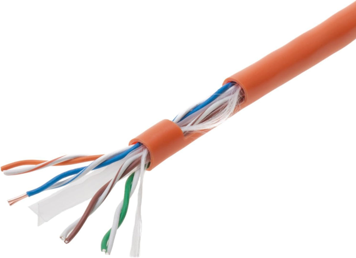 1000ft CAT6 Solid Ethernet LAN UTP 23AWG Network Cable (Gray) X556