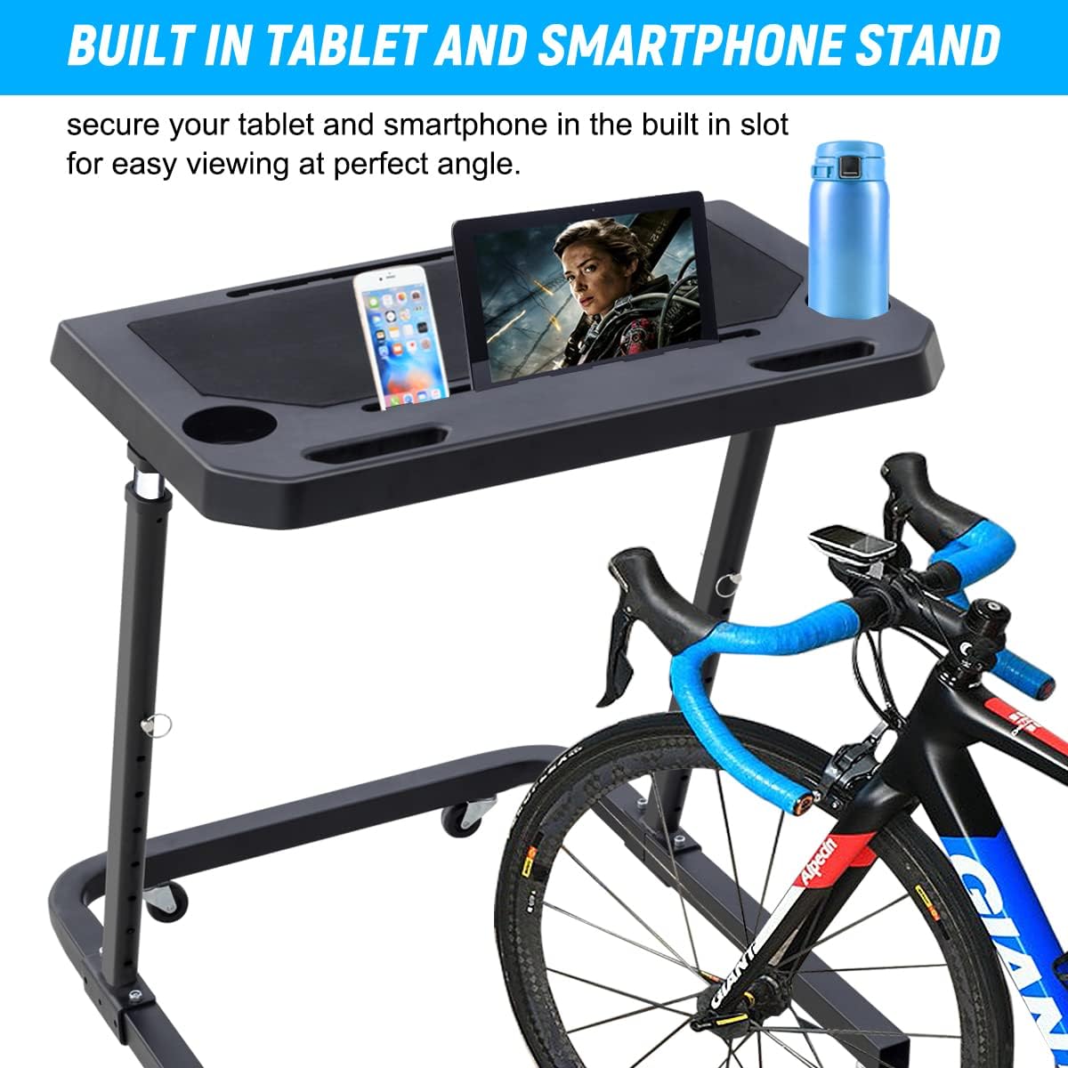 Large Panel Height Adjustable Bike Trainer Desk Y60400