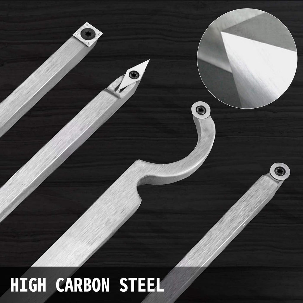 4 PCS Carbide Lathe Tools Set W3073