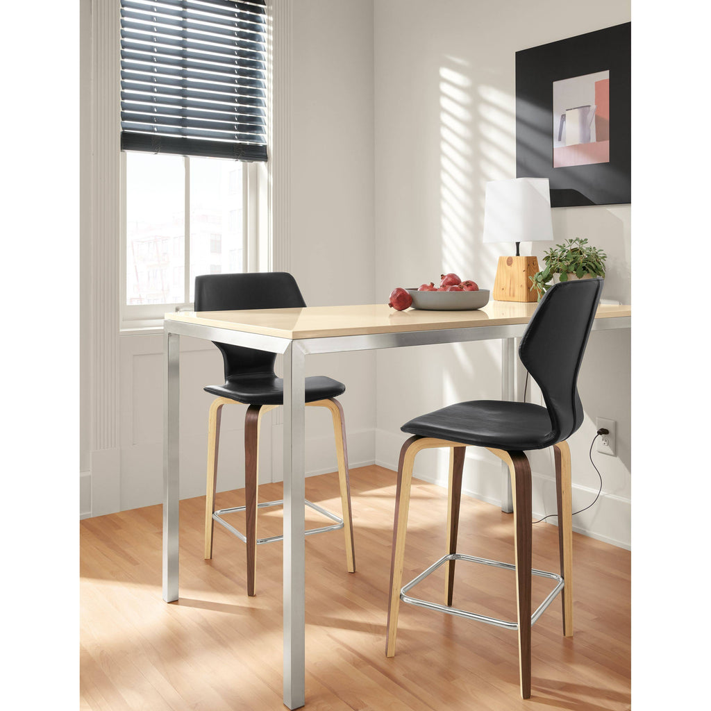 White Venatino Marble Counter Table W973759