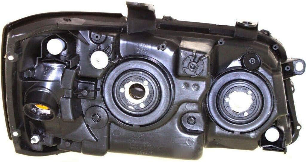 Head Light Assembly Driver Side with Bulbs R75240