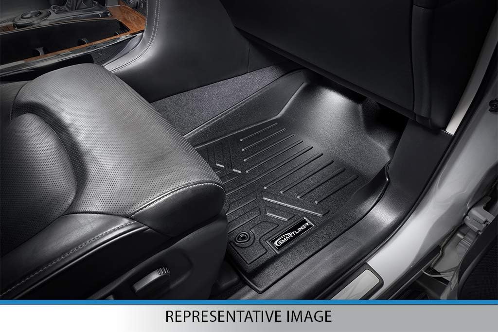 Custom Fit Floor Mats 2 Row Liner Set Black R8954