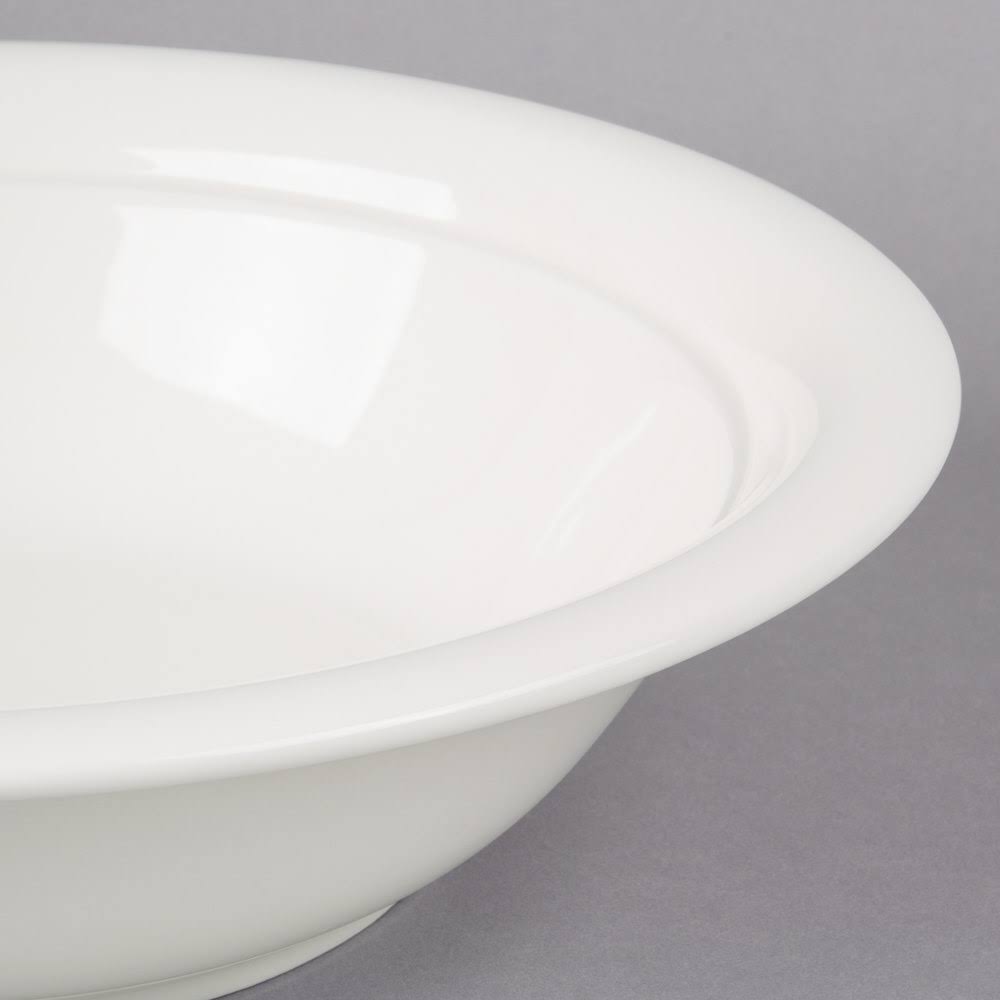 2.5 Qt White Porcelain Serving Bowl R682