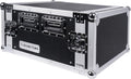 6U PA/DJ Rack Case with 17" Depth Plywood Metal Ball Corners U70376