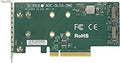 PCIe Add-On Card for up to Two NVMe SSDs Q9322