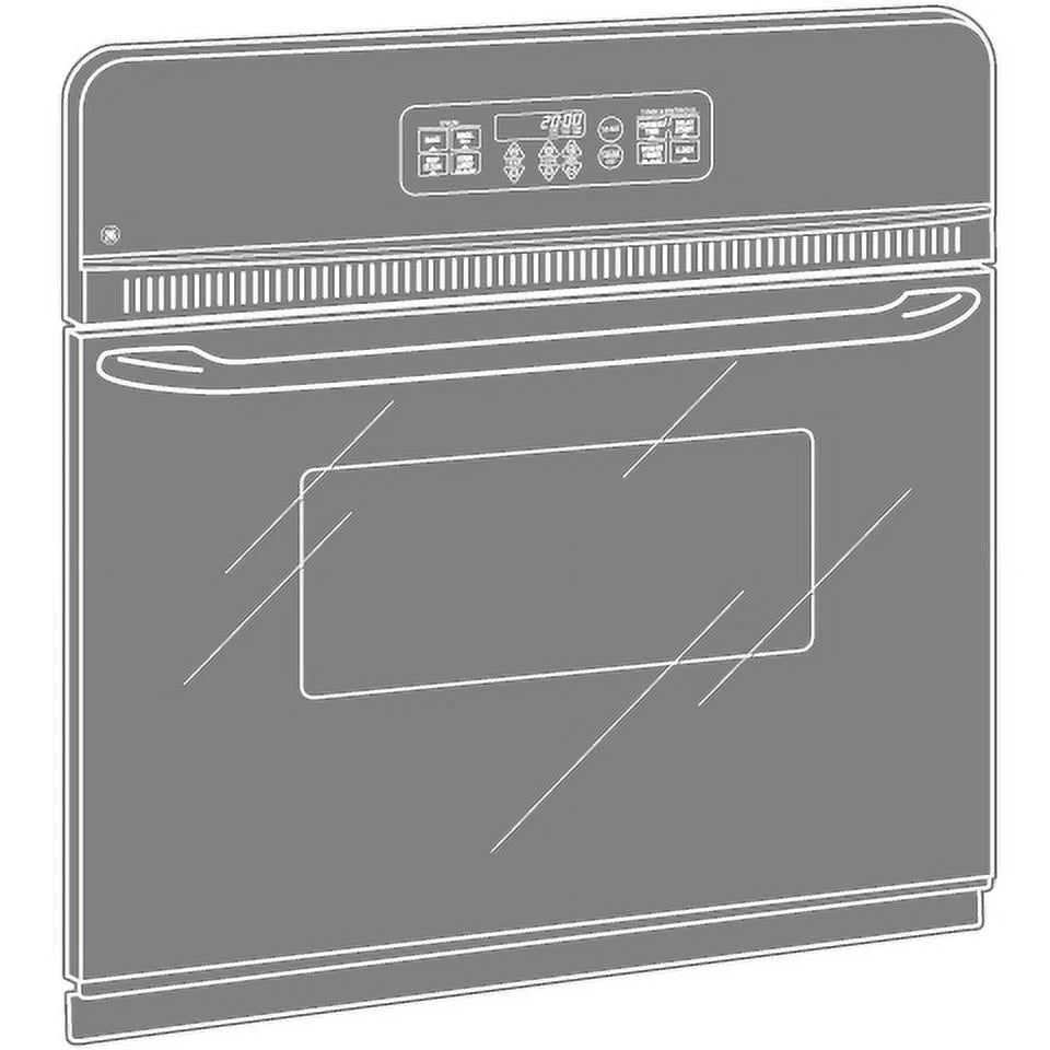 24 Electric Single Self-Cleaning Wall Oven Y945459