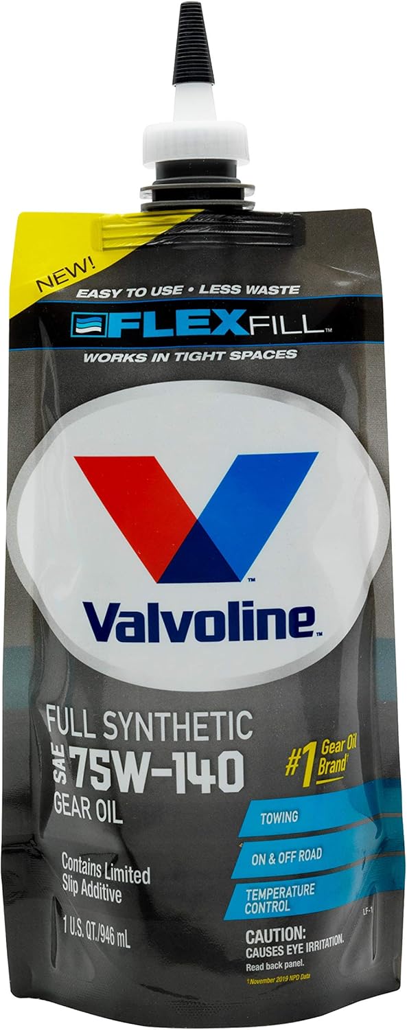 SAE 75W-140 Full Synthetic Gear Oil 1 QT Case of 4 M3578