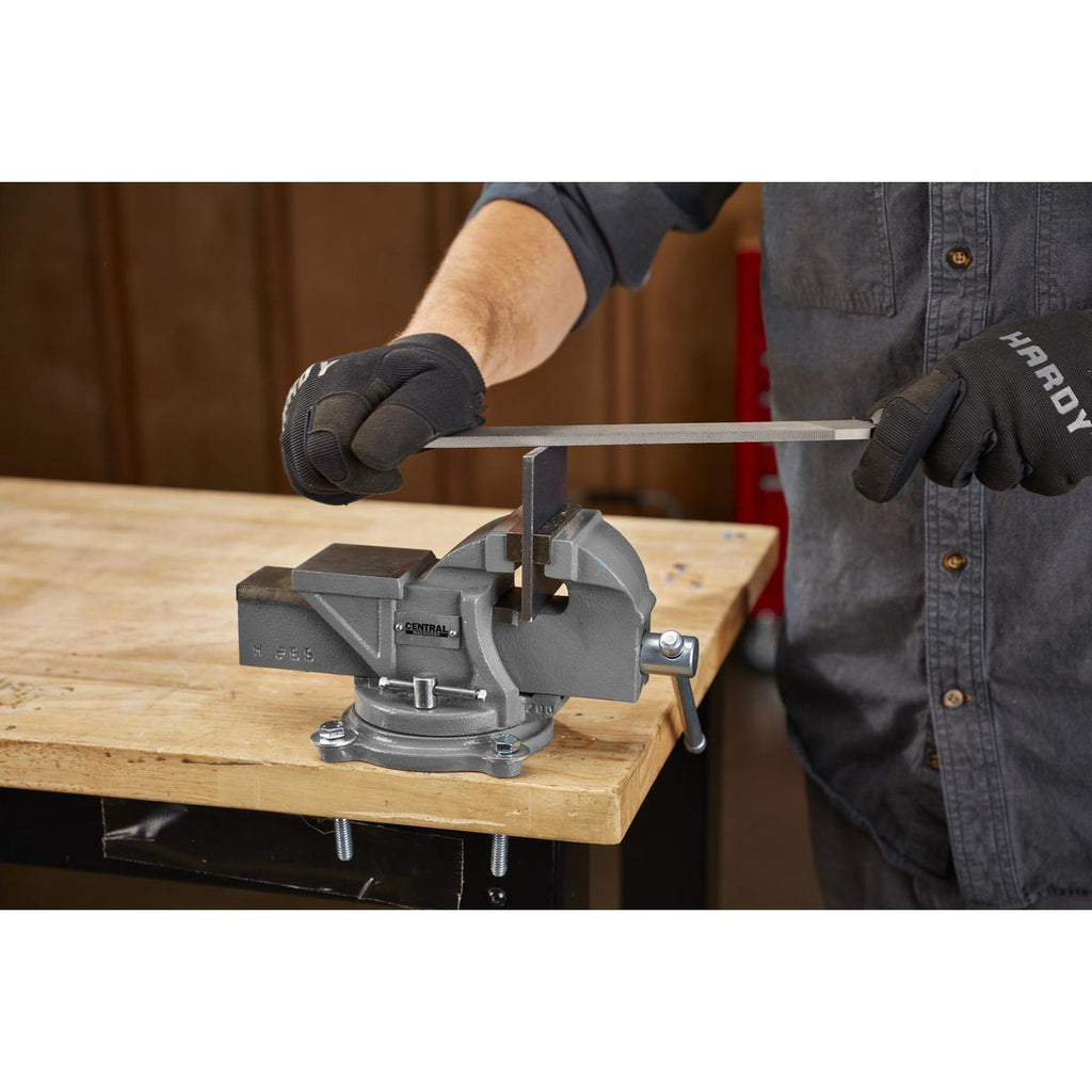 3 in. Swivel Vise with Anvil F62933