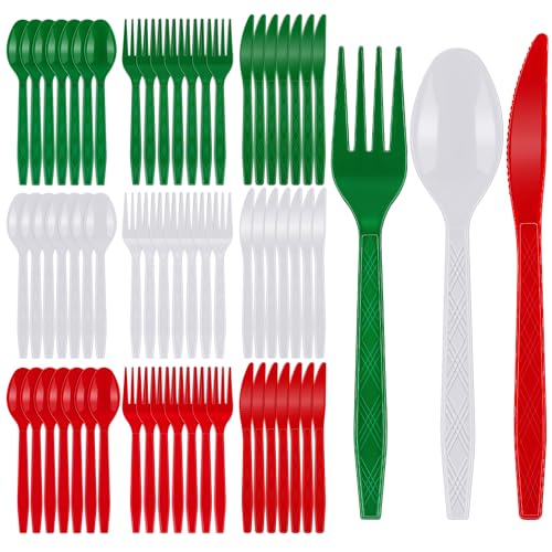 360 Pcs Disposable Plastic Flatware Set A497