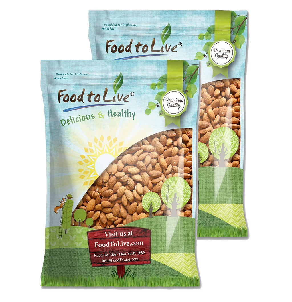 Raw Vegan Kosher Almonds, 15 Pounds C14307
