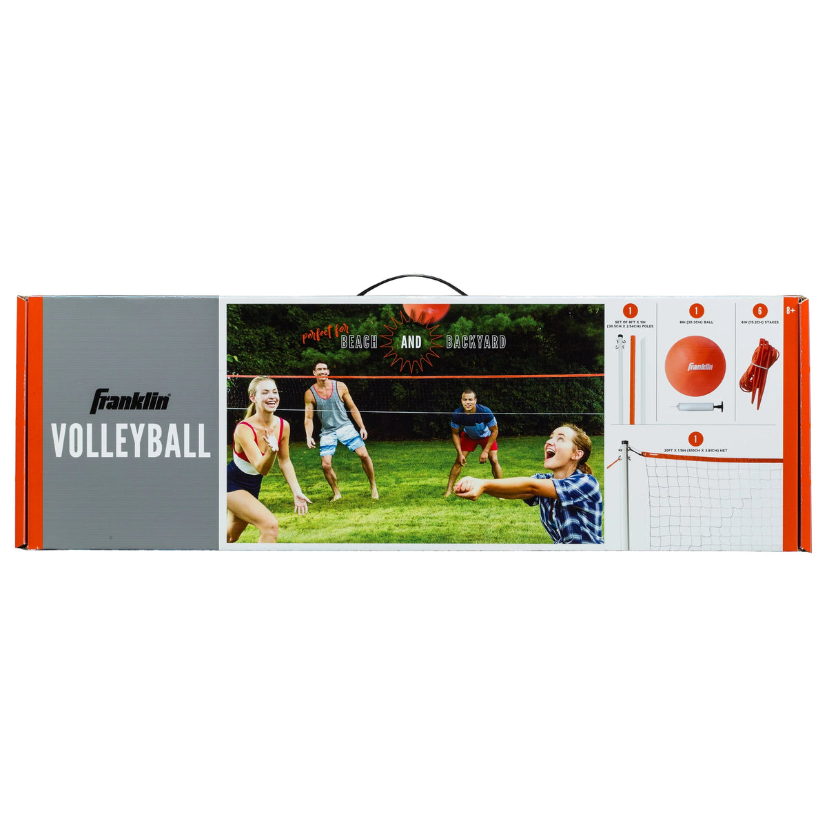 Volleyball Set with Portable Net and Ball A88642