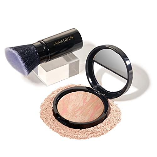 Baked Foundation with Kabuki Brush Makeup Set V84426