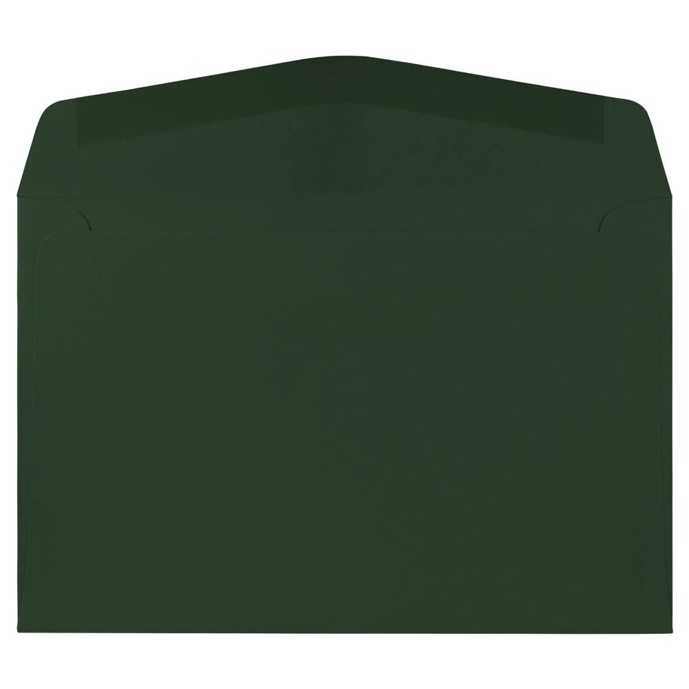 6 x 9 Booklet Envelopes, Dark Green, 1000/Carton P83599