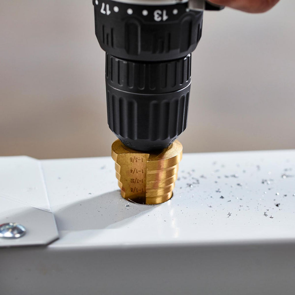 3/16 in. to 1-3/8 in. Titanium Step Drill Bit R59369