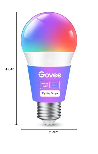 Color Changing Smart LED Light Bulbs 4 Pack F79107