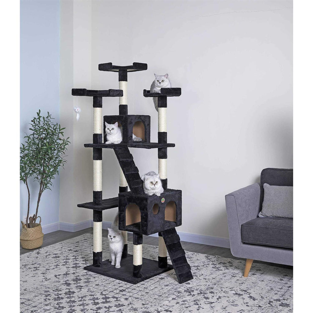 72 in. Cat Tree Condo Furniture L978204