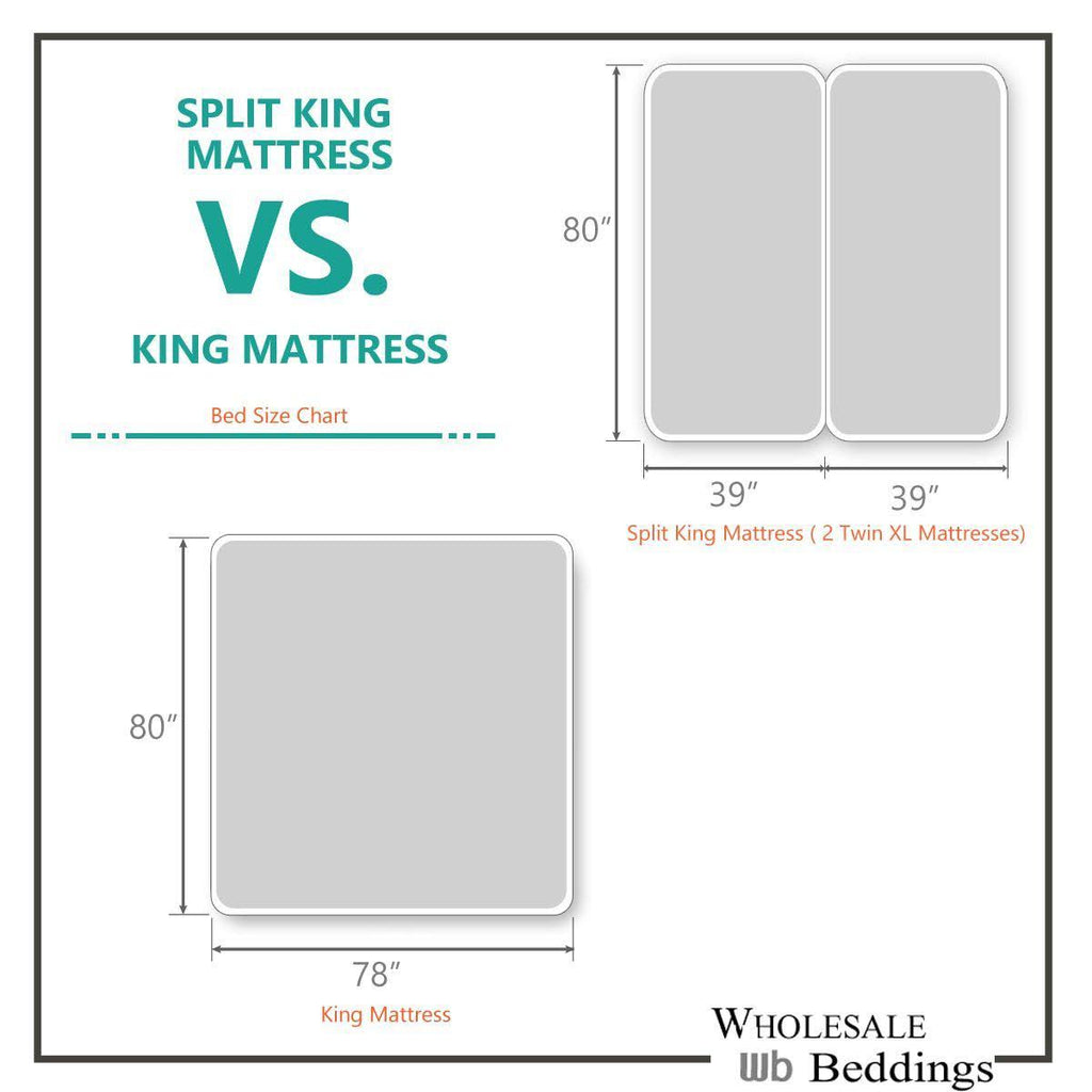 Gold Cotton Split King Sheets Y205501