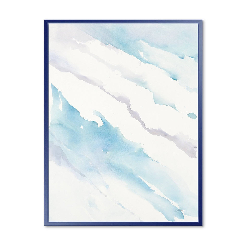 White Framed Canvas W41933